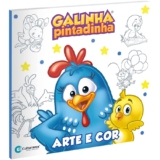 Livro Arte E Cor Galinha Pintadinha – 01 Unidade – Culturama – Rizzo