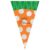 Cone Festa Cenoura Feliz Páscoa – 17,5×29,5cm – 50 unidades – Cromus – Rizzo