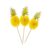 Palito Decorativo – Abacaxi – 6UN – ArtLille