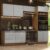 Cozinha Completa Madesa Lux 270001 com Armário e Balcão – Rustic/Cinza