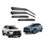 Calha de Chuva Defletor Toyota Corolla Cross 2021 a 2023 4 Portas Ecoflex