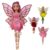Boneca Fada Encantada Sortida 23 CM Articulada Brinquedo Infantil Asas em Tecido Unitária – Fenix Brinquedos FEN-168