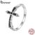 Bamoer Cross Ring Guard 925 Jóias De Prata Moda Itens Quentes Presentes Para Mulheres SCR930