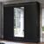 Guarda-Roupa Casal Madesa Istambul 3 Portas de Correr com Espelho 3 Gavetas – Preto