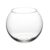 Kit 12 Mini Vaso Castiçal Tipo Aquário De Vidro 5x6cm 100ml Redondo Decoração Mesa Vasinho Flores