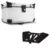 Baú Bauleto Traseiro 48 Litros + Base de Fixação Super Adventure Para Moto F 750 Gs 2019 2020