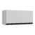 Armário Aéreo Cozinha 70 cm 1 Porta Basculante Veneza Multimóveis MP3681.964 Branco/Preto