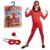 Fantasia Ladybug Infantil Original Miraculous de Luxo Com Máscara e Ioiô