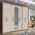 Guarda Roupa Casal 8 Portas 4 Gavetas Espelho 1096 Carraro