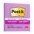 Bloco de notas super adesivas Post-it lilás 76x76mm 90 folhas 3M