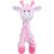 Girafinha Bebê De Pelúcia Rosa Animal Fun 14420 – BUBA