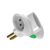 Adaptador para tomada 2P+T DN1676 Daneva