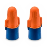 Kit 2 Conectores Rapido Scotchlok 750v Laranja e Azul