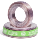 Fio Polarizado Paralelo Cristal Flexível 100% Cobre-Rolo de 50 Metros Para Carro/2×2,50mm Technoise