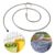 Kit 2 Varal Espiral Inox Secagem Fácil Cabide Redondo Lençol