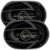 Par Alto Falante Triaxial 6×9 Polegadas 260 Watts RMS A69 Q 520w MAX Hurricane