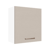 Armário de Cozinha Aéreo 60 cm 1 Porta Branco/Crema Agata Madesa