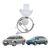 Kit Para Reparo Maquina De Vidro Eletrico Portas Traseiras Lado Direito E Esquerdo Carro Ford Focus Ano 2000 2001 2002
