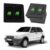 Botão Interruptor Comando Vidro Elétrico Duplo LED Verde – Fiat Uno Mille Elba Fiorino