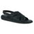 Sandália Masculina Couro Legitimo Ferracini Preta Lancer 1207A