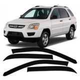 Calha de Chuva Defletor Kia Sportage 2005 a 2010 4 Portas Ecoflex