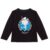 Camiseta Infantil Unissex Manga Longa Mundo Ripilica