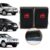 Botão Interruptor Vidro Elétrico Led Vermelho Interno Fox Voyage Volkswagen Gol Parati G4 G5 G6