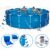 Piscina de Armação 16000 Litros com Kit Cobertura. Lona. Escada e Filtro BEL 220V