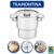 Cuscuzeira Tramontina Inox Brava Com Tampa Completa