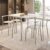 Conjunto Sala de Jantar Palermo com Mesa e 4 Cadeiras Carraro