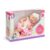 Brinquedo Boneca Baby Ninos em Plástico Vinil 37,5cm com Acessórios Chupeta e uma Certidão de Nascimento Cotiplas – 2032