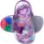 Chinelo Babuche Infantil Menina Glitter Irizê Com Roxo Camin