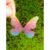 Enfeite decorativo Borboleta Tecido Tie Dye – 10uns – Rizzo Confeitaria