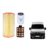 Kit Filtros Ar Óleo e Combustível Ducato / Boxer / Jumper 2.8 – 2006/…