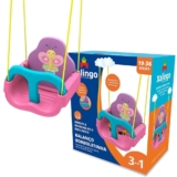 Balanço Infantil Borboletinha Com Encosto Regulável até 23Kg Com Cinto de segurança Xalingo – 09356