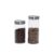 Kit 2 potes de vidro com tampa inox bolhas redondo 1700ml e 2200ml – Mozcada