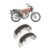 Sapata de Freio para Motos Dianteiro/Traseiro Cobreq – 0304-CP
