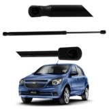 Par De Amortecedor Para Tampa Traseira Porta Malas Para Carro GM Chevrolet Agile 2009 – 2011