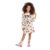 Vestido Manga Longa Infantil em Molecotton Gloss
