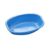 Cumbuca Oval Descartável 10cm Azul 10 unidades Trik Trik