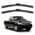 Par Palhetas Limpador Para-brisa Silicone Para Carro Ford Ranger 1992 – 2009 Kit