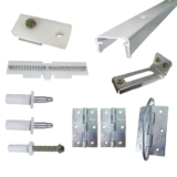 Kit Ferragens p/ Porta Camarão Com Dobradiça – 60 cm Branco – Alfer