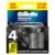 Carga Gillete Mach3 Carbono 4 Unidades