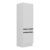 Paneleiro com Rodapé 2 Portas Veneza Multimóveis MP2119.964 Branco/Preto