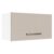 Armário de Cozinha Aéreo 60 cm 1 Porta Basculante Branco/Crema Agata Madesa