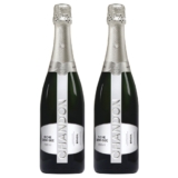 KIT 02 ESPUMANTES CHANDON RICHE DEMI SEC 750ML
