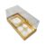 Caixa Cupcake com 4 Brigadeiros (17x9x8cm) Dourado – 5 unidades – Assk
