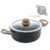 Panela Caçarola Antiaderente Cerâmica 20cm Cooktop Fogão Indução Wolff Avulsa