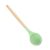 Concha de Feijão Sopa Silicone Cabo Madeira Para Servir Molho Caldo