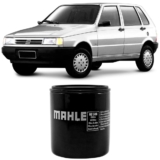 Filtro Óleo Uno Premio Metal Leve Oc506 Original Mahle